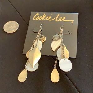 Cookie Lee shell earrings